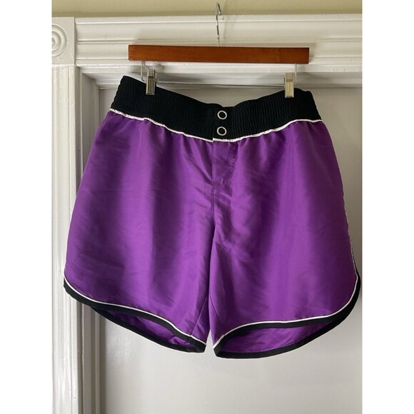 Torrid Purple Board Shorts Swimwear Size 1X - Picture 1 of 6